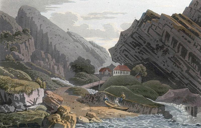 John William Edy Svinesund Ferry, Swedish side Spain oil painting art